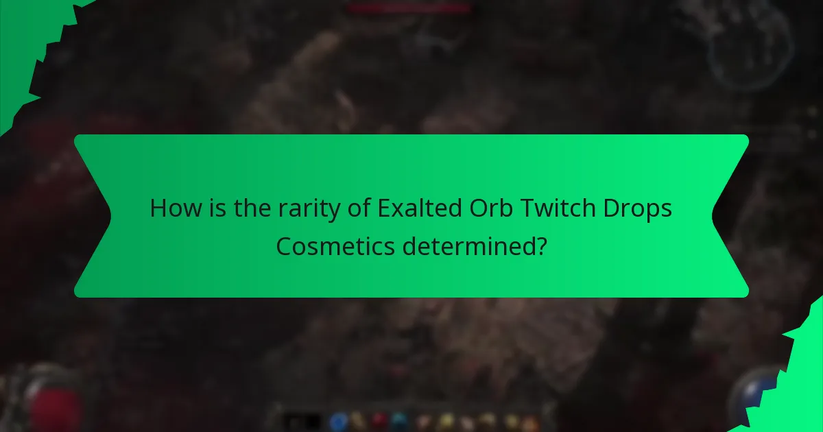 What colour schemes are available for Exalted Orb Twitch Drops Cosmetics?