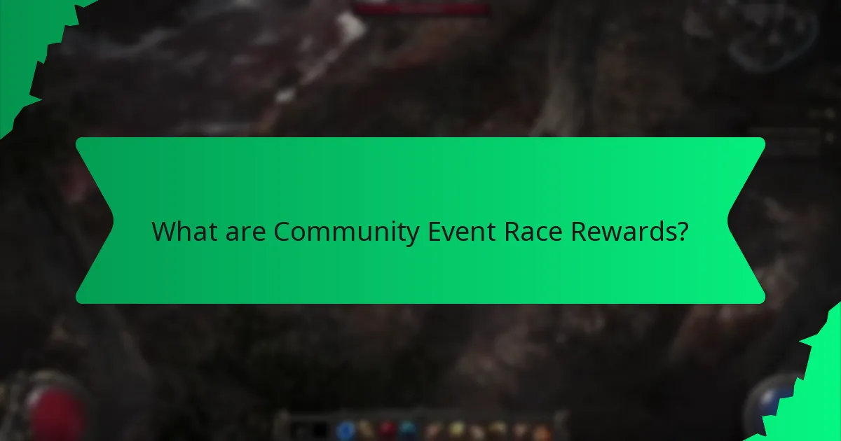 What colours are associated with race rewards?