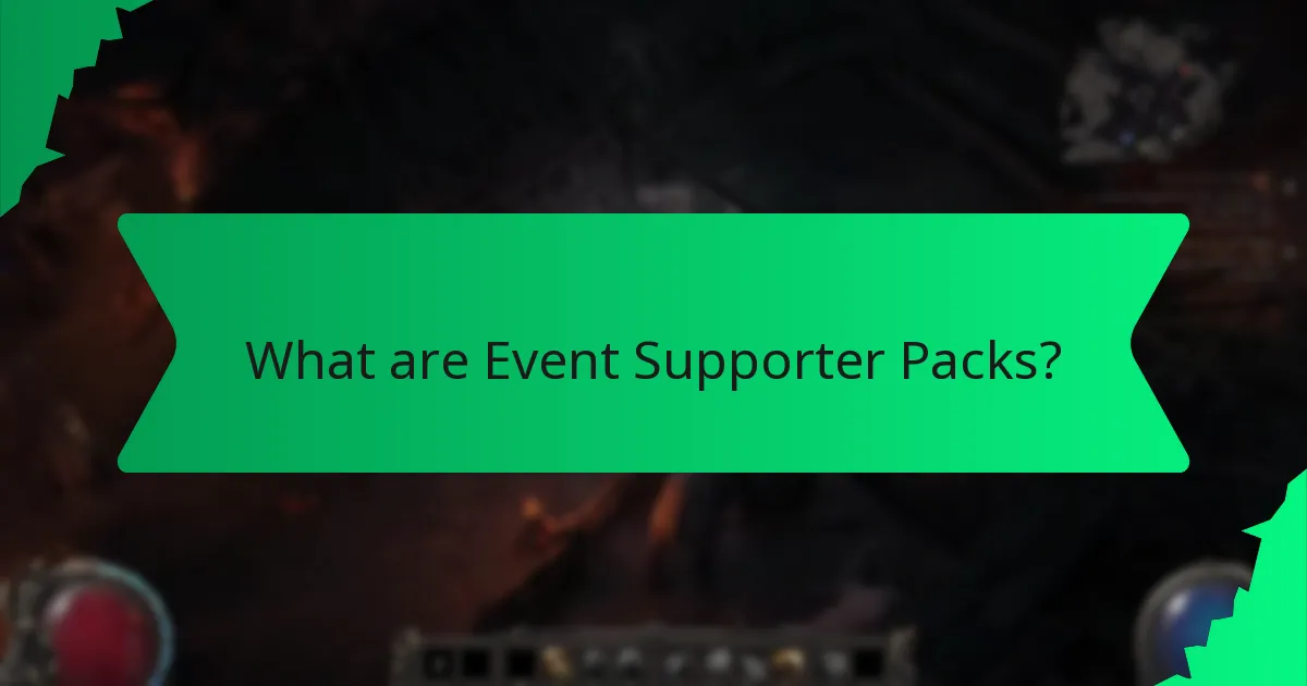 What effects do Event Supporter Pack bonuses provide?