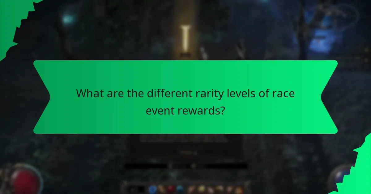 What effects do race event rewards have on gameplay?